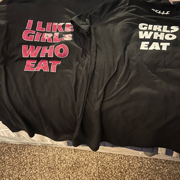 Dani Speegle I like girls who eat and girls who eat shirt bundle - Picture 1 of 1